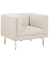 Armchair MOEN Fabric Light Beige