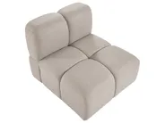 1-Seat Section MAKSABERG Fabric Beige_1133187