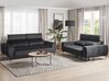 Conjunto de sala de estar de terciopelo negro VEGAMO_925995