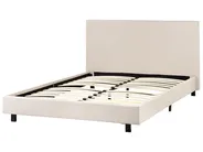 Bed Fabric ALBI 140 x 200 cm (EU Double) Beige_964573