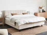 Adjustable Bed Fabric DUKE 180 x 200 cm (EU Super King) Light Beige_973312