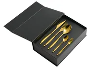 30 Piece Cutlery Set FARFALLE Gold_1037814