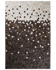 Dywan EYIM Brązowy 140 x 200 cm Skóra naturalna_764660