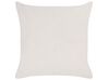 Set di 2 cuscini cotone grigio e bianco 45 x 45 cm SOPHORA_857878
