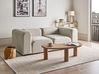 Divano modulare 2 posti FALSTERBO Velluto Beige chiaro