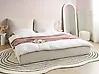 Bed Fabric BAJONNA 180 x 200 cm (EU Super King) Light Beige