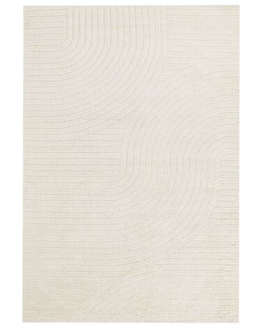 Alfombra de lana beige 160 x 230 cm DAGARI