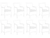 Outdoor Cushion Cover Set ITALY Off-White