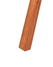 Patio Swing FICARELLA Larch Wood Brown_967235