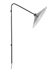Wall Lamp NENTON Metal Black_1036561