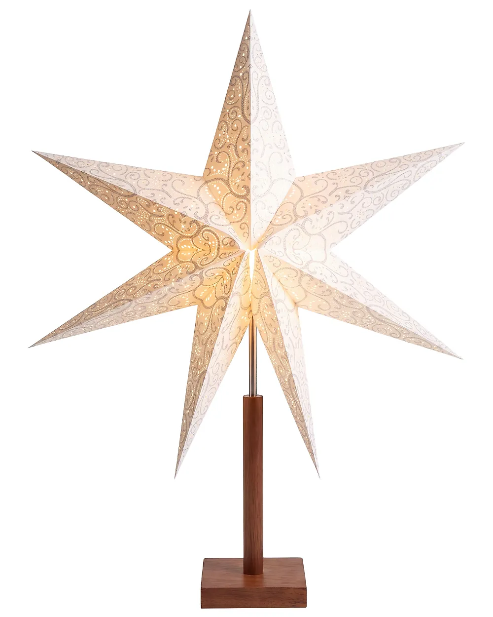 Estrella de Navidad MANA 72 cm Plateado