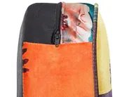 Divano 3 posti CHESTERFIELD Tessuto Verde chiaro_673218