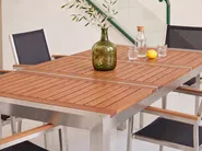Stół ogrodowy GROSSETO 180 cm 90 cm Drewno eukaliptusowe Brązowy_1108373