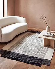 Rug KETENLI White 160 x 230 cm Wool_1179123