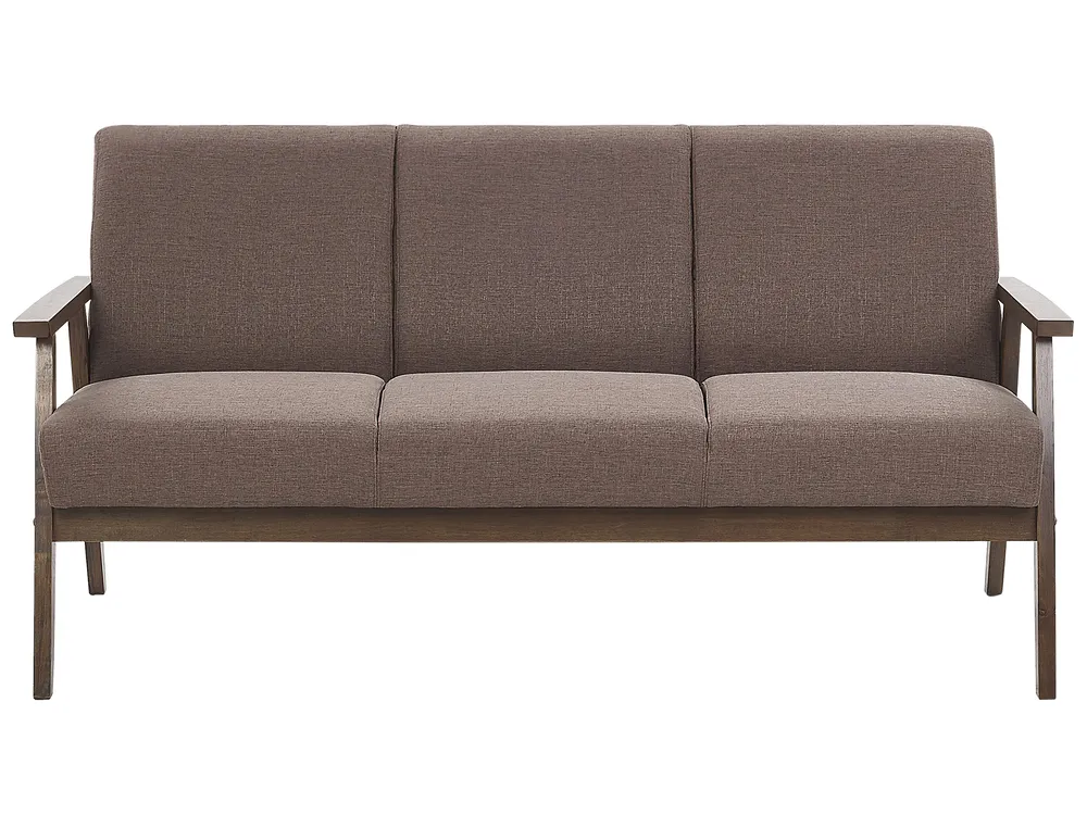Sofa dla 3 osób ASNES Brązowy