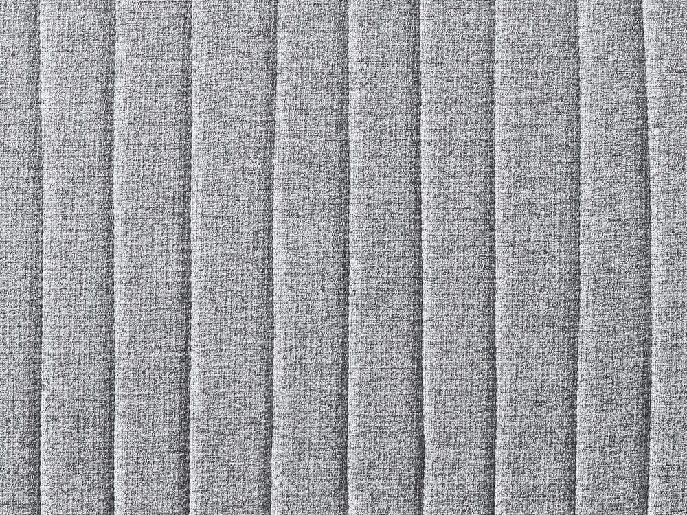 Sofa Bed 2 Seater KALFAFEL Fabric Grey_1009417