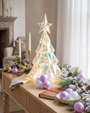 LED Decoration UNUKA 40 cm Christmas Tree Multicolour_1029434