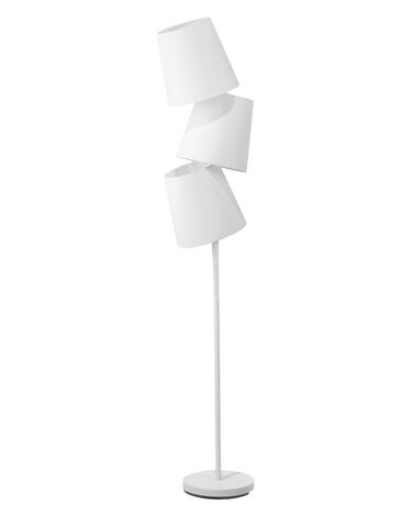 Háromégős fehér fém állólámpa 164 cm RIO GRANDE