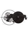 Iron Wall Clock 90 x 49 cm Blue BERKERIUM_935769