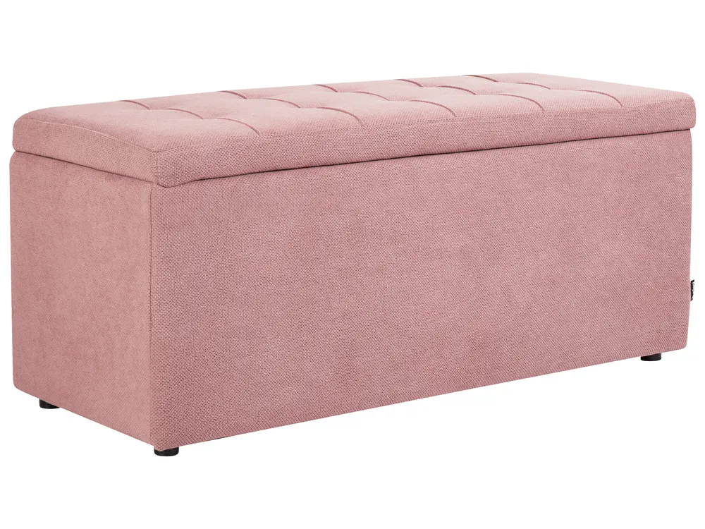 Pouf rectangulaire rouille 104x39H - Artur