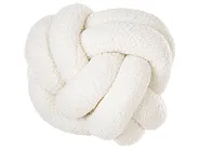 Set of 2 Decorative Cushions MALNI 19 x 19 cm Boucle Off-White Solid_1199437
