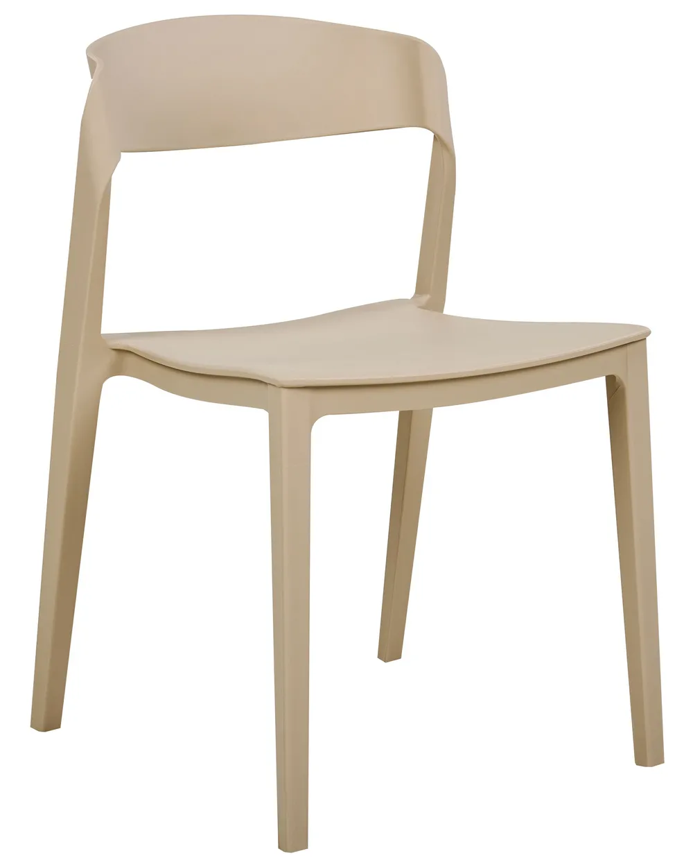 Set of 2 Dining Chairs SOMERS Beige_873422