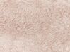 Couvre-lit en fausse fourrure 200 x 220 cm rose SALKA_917381