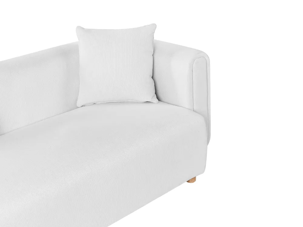 Sofa 2 Seater LILLEROD Fabric White_1025338
