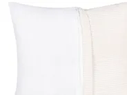 Corner Sofa 4 Seater LUNGO Corduroy Off-White Right Hand_898353