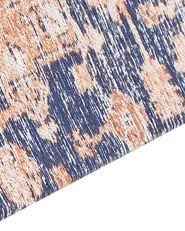 Teppich KURIN Blau 140 x 200 cm Baumwolle_862969