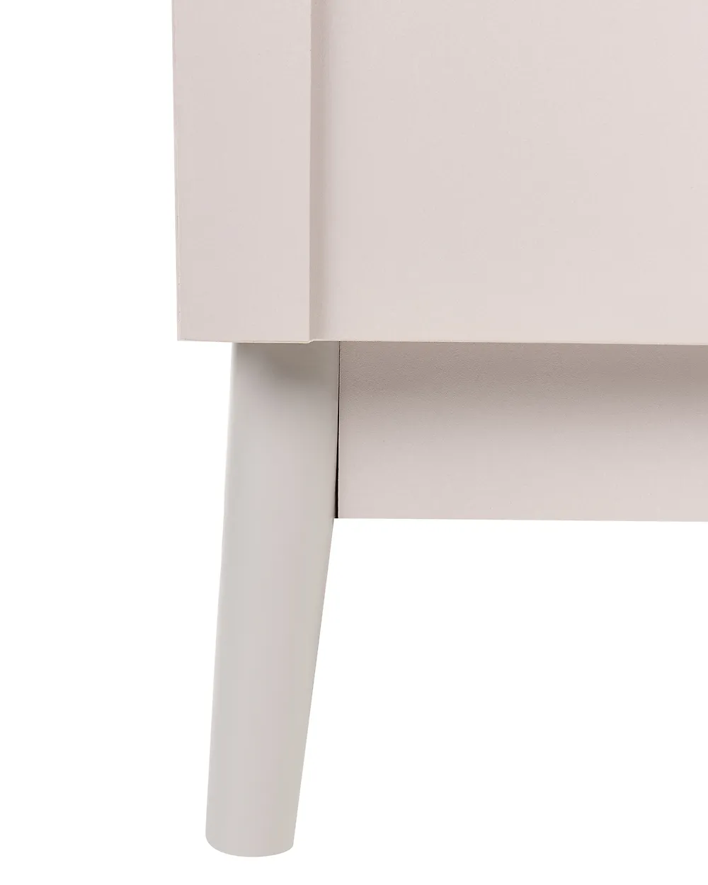 2 Drawer Bedside Table BOULIA Light Beige_1168941
