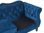 Divano 3 posti SKIEN Velluto Blu marino_743165
