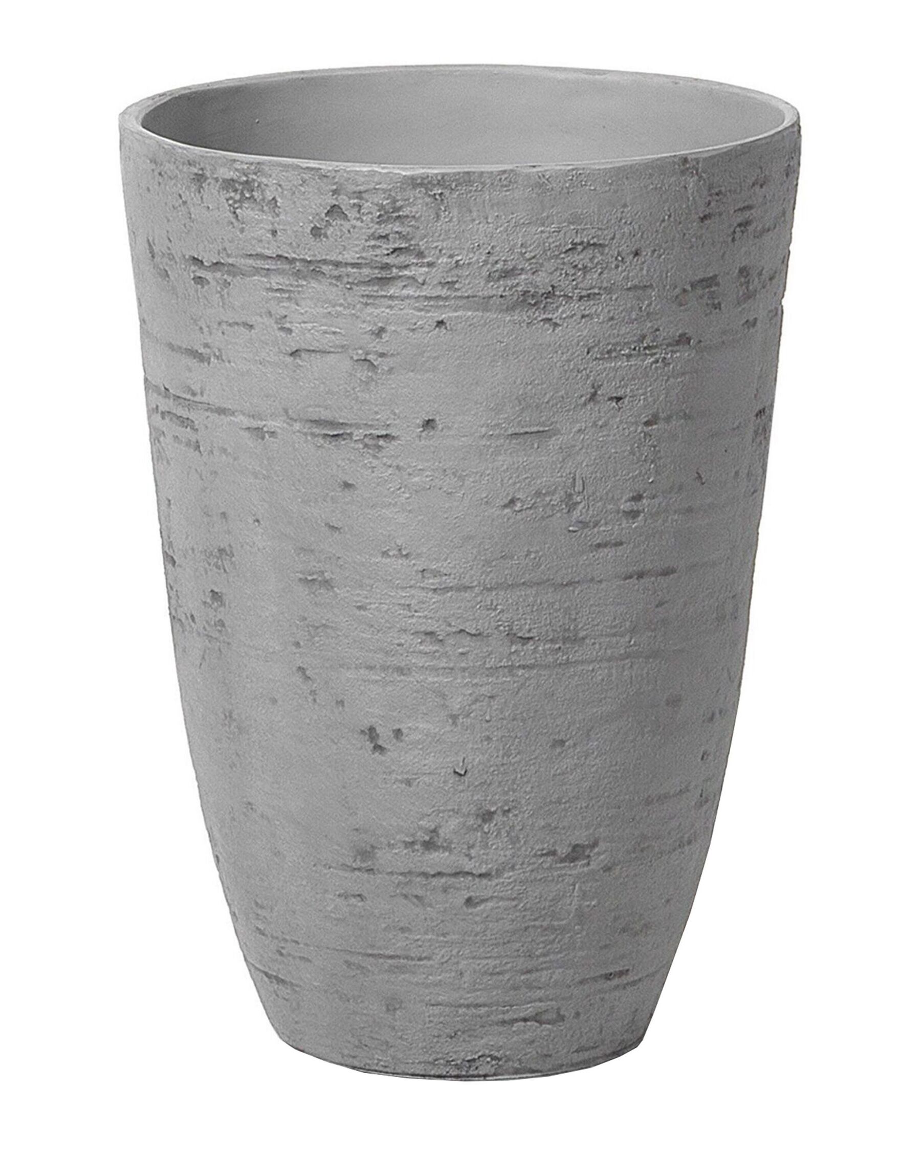 Maceta de mezcla de piedra gris ⌀ 35 cm CAMIA_692469