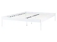 Bed Metal VAURS 160 x 200 cm (EU King Size) White_863515