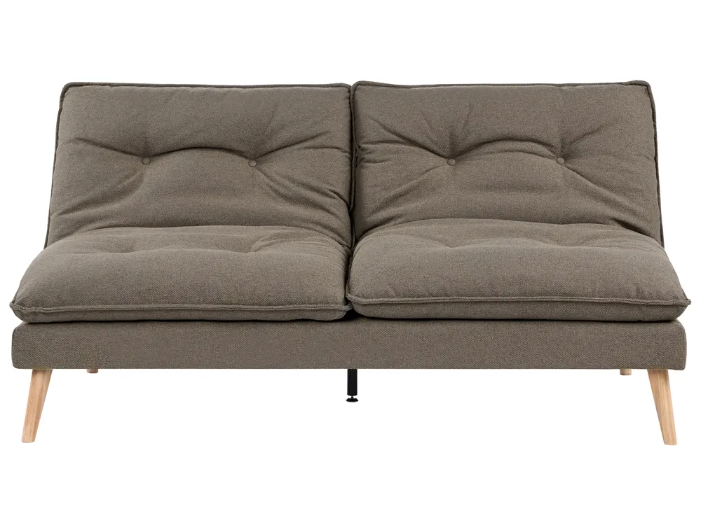 Sofa rozkładana dla 3 osób YILA Brązowy