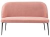 2-Sitzer Küchensofa rosa OSBY_929158