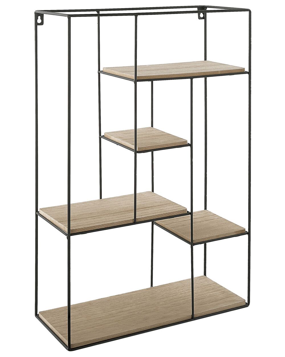 Wandplank LAUREL Zwart