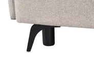 Corner Sofa Bed 3 Seater KOGE with Storage Fabric Beige Left Hand_1087764