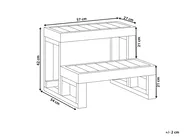Hot Tub Steps LIMAY Grey_965413