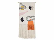 Makrama ścienna KALAT 123 cm Bawełna Kolorowy_843625