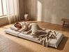 Single Sofa Bed DELLEN Fabric Off-White