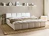 Bed Fabric ORVILLE 180 x 200 cm (EU Super King) Off-White