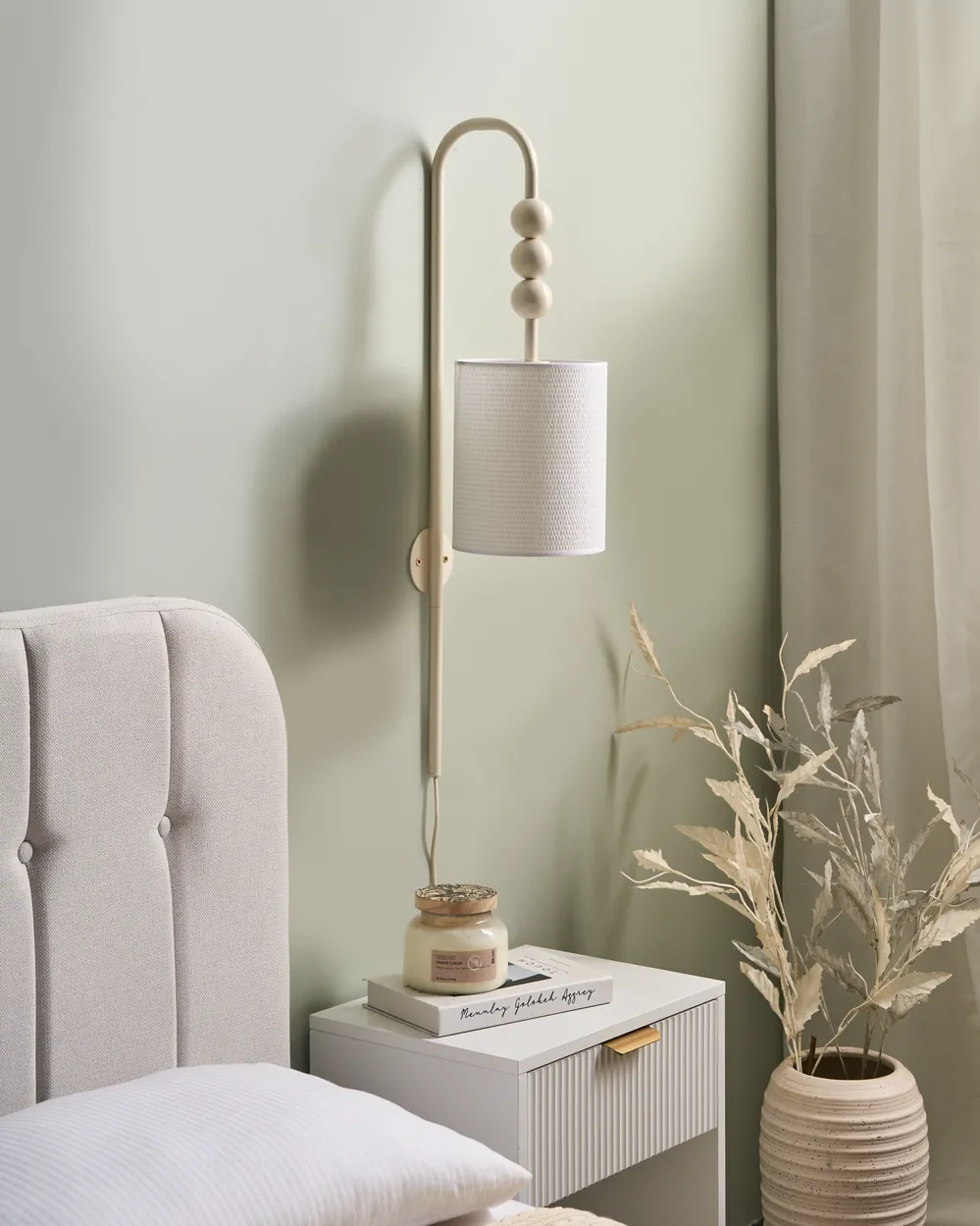 Wall Lamp LOKY Metal Beige_1024685