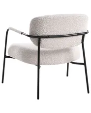 Poltrona AUSVIKA Tessuto Beige chiaro_991925