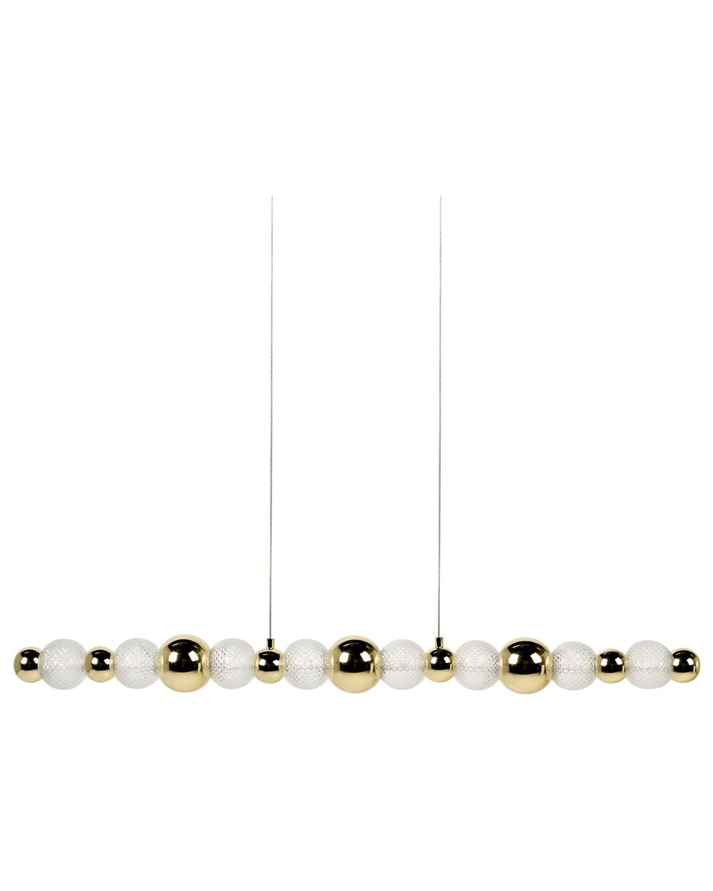 LED Hängelampe SORA Glas Gold