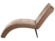 Chaise Longue QUILLY Corduroy Dark Beige_1096033