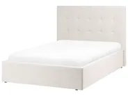 Ottoman Bed LORIENT Boucle Off-White 120 x 200 cm (EU Small Double)_1062971
