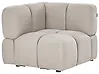 Module d'angle MAKSABERG Tissu Beige