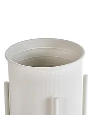 Elevated Plant Pot SCABIOSA 33 cm Metal Pastel Pink_1190499
