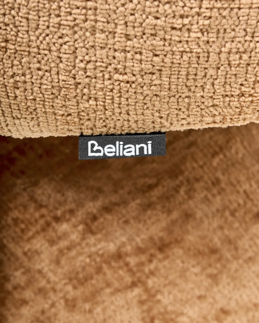 Swivel Armchair LIEKSA Chenille Golden Brown_1027627